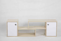 Quercia bianca L Governo di legno moderno della mobilia di forma messo con il cassetto e 2 scaffali