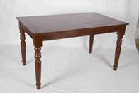Tavolo da pranzo della mobilia di legno moderna di legno di Soild ed insieme rettangolari del modello delle sedie X