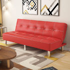 Faux Sofa Bed For Living Room convertibile di cuoio