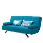 Tessuto blu leggero Sofa Bed For Home pieghevole