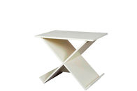 Tabelle occasionale di legno laterali del caffè X - stoccaggio della rivista di forma per lettura domestica