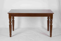 Tavolo da pranzo della mobilia di legno moderna di legno di Soild ed insieme rettangolari del modello delle sedie X
