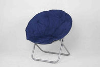 Sedia blu della mobilia della stanza dei giochi dei bambini di Floding con la struttura del ferro ed il tessuto Seat