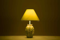 Lampade da tavolo verdi W27 * D27 della casa della camera da letto * H41CM con una tonalità neutrale