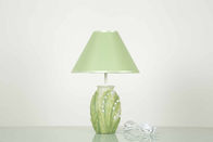 Lampade da tavolo verdi W27 * D27 della casa della camera da letto * H41CM con una tonalità neutrale
