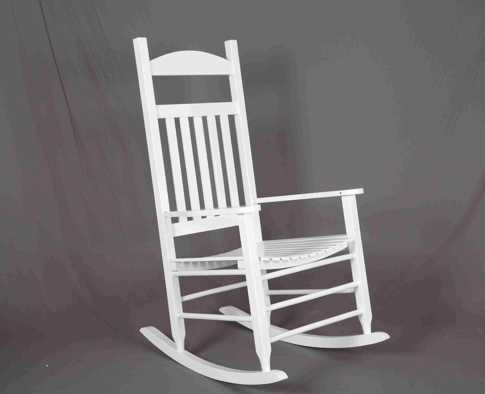 Progettazione all'aperto di legno bianca della cavità della mobilia della sedia di oscillazione per rilassarsi